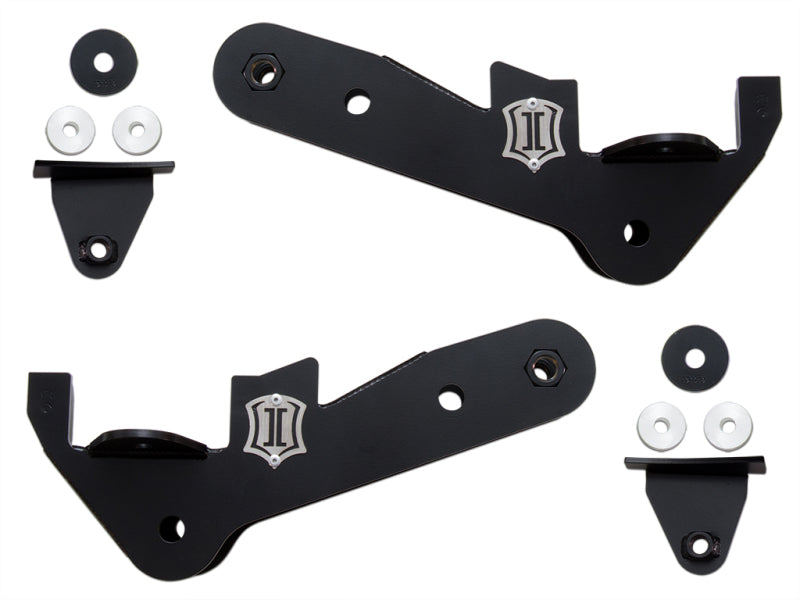 ICON 2017 + Ford Super Duty 4 Link Frame Bracket Kit - Fabrication