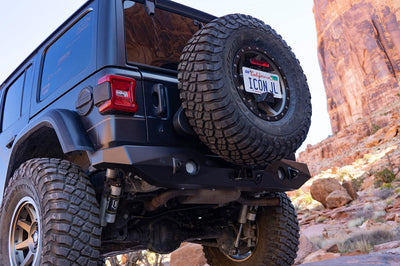 ICON 2018+ Jeep Wrangler JL License Relocation Kit - Exterior Styling
