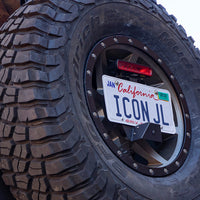 ICON 2018+ Jeep Wrangler JL License Relocation Kit - Exterior Styling