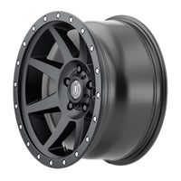 ICON Rebound 17x8.5 5x4.5 0mm Offset 4.75in BS 71.5mm Bore Satin Black Wheel - Wheels