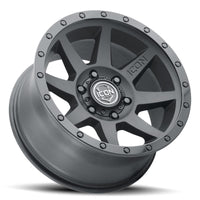 ICON Rebound 17x8.5 6x135 6mm Offset 5in BS 87.1mm Bore Double Black Wheel - Wheels