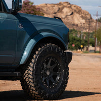 ICON Rebound 17x8.5 6x5.5 25mm Offset 5.75in BS 95.1mm Bore Satin Black Wheel - Wheels