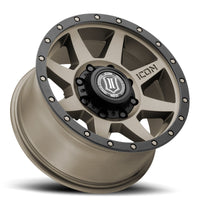 ICON Rebound 17x8.5 8x170 6mm Offset 5in BS 125mm Bore Titanium Wheel - Wheels