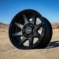 ICON Rebound 18x9 6x5.5 0mm Offset 5in BS 106.1mm Bore Double Black Wheel - Wheels