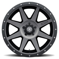 ICON Rebound 20x9 6x5.5 0mm Offset 5in BS Titanium Wheel - Wheels