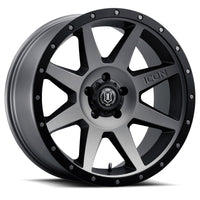 ICON Rebound 20x9 6x5.5 0mm Offset 5in BS Titanium Wheel - Wheels