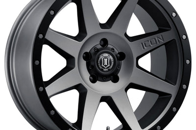 ICON Rebound 20x9 6x5.5 0mm Offset 5in BS Titanium Wheel - Wheels