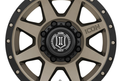ICON Rebound HD 18x9 8x170 6mm Offset 5.25in BS 125mm Bore Bronze Wheel - Wheels