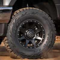 ICON Rebound HD 18x9 8x170 6mm Offset 5.25in BS 125mm Bore Satin Black Wheel - Wheels