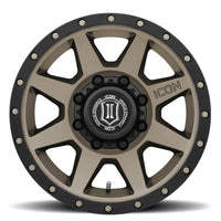 ICON Rebound HD 18x9 8x180 12mm Offset 5.5in BS 124.2mm Bore Bronze Wheel - Wheels