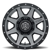 ICON Rebound HD 18x9 8x180 12mm Offset 5.5in BS 124.2mm Bore Titanium Wheel - Wheels