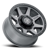 ICON Rebound HD 18x9 8x180 12mm Offset 5.5in BS 124.2mm Bore Titanium Wheel - Wheels