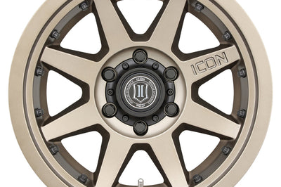 ICON Rebound Pro 17x8.5 5x150 25mm Offset 5.75in BS 110.1mm Bore Bronze Wheel - Wheels