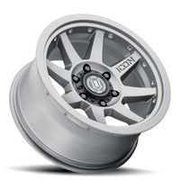 ICON Rebound Pro 17x8.5 5x4.5 0mm Offset 4.75in BS 71.5mm Bore Titanium Wheel - Wheels