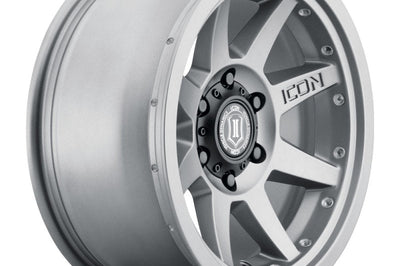 ICON Rebound Pro 17x8.5 5x4.5 0mm Offset 4.75in BS 71.5mm Bore Titanium Wheel - Wheels