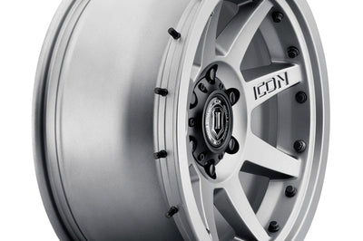 ICON Rebound Pro 17x8.5 5x4.5 0mm Offset 4.75in BS 71.5mm Bore Titanium Wheel - Wheels