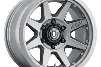 ICON Rebound Pro 17x8.5 5x4.5 0mm Offset 4.75in BS 71.5mm Bore Titanium Wheel - Wheels