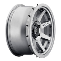 ICON Rebound Pro 17x8.5 5x5 -6mm Offset 4.5in BS 71.5mm Bore Titanium Wheel - Wheels
