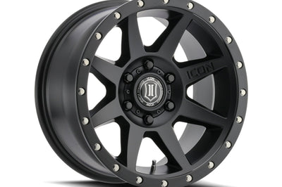 ICON Rebound Pro 17x8.5 6x135 6mm Offset 5in BS 87.1mm Bore Satin Black Wheel - Wheels