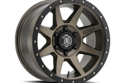 ICON Rebound Pro 17x8.5 6x5.5 0mm Offset 4.75in BS 106.1mm Bore Bronze Wheel - Wheels