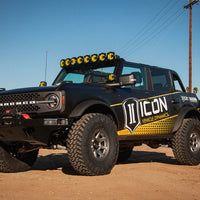 ICON Rebound Pro 17x8.5 6x5.5 0mm Offset 4.75in BS 106.1mm Bore Titanium Wheel - Wheels