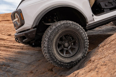 ICON Rebound Pro 17x8.5 6x5.5 0mm Offset 4.75in BS 106.1mm Bore Satin Black Wheel - Wheels