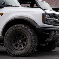ICON Rebound Pro 17x8.5 6x5.5 0mm Offset 4.75in BS 106.1mm Bore Satin Black Wheel - Wheels