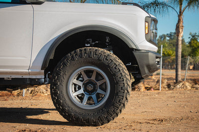 ICON Rebound Pro 17x8.5 6x5.5 25mm Offset 5.75in BS 95.1mm Bore Titanium Wheel - Wheels