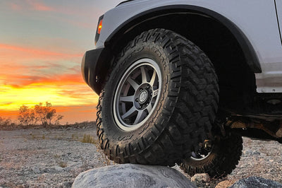 ICON Rebound Pro 17x8.5 6x5.5 25mm Offset 5.75in BS 95.1mm Bore Titanium Wheel - Wheels