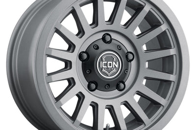 ICON Recon SLX 17x8.5 6x135 6mm Offset 5in BS 87.1mm Bore Charcoal Wheel - Wheels