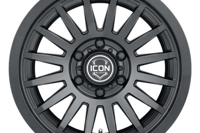 ICON Recon SLX 17x8.5 6x135 6mm Offset 5in BS 87.1mm Bore Satin Black Wheel - Wheels