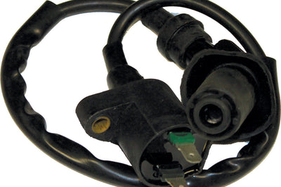 Mogo Parts Ignition Coil 4-stroke Gy6 50cc 14’’ Wire - Street Collection