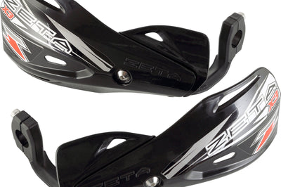 Zeta Impact X3 Handguard White - Black - Offroad Collection