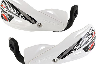 Zeta Impact X3 Handguard White - Offroad Collection