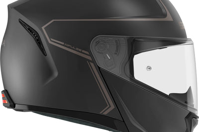 SENA Impulse Flip Up Helmet Matte Black Md - Helmets