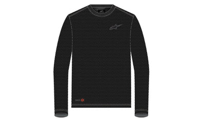 Alpinestars Inclinate Ls Mesh Tee Black Xl - 2X-Large