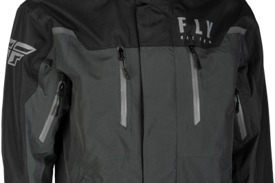 Fly Racing Incline Jacket Black/grey/hi-vis Xl - Black/Charcoal / 2X-Large - Apparel Collection