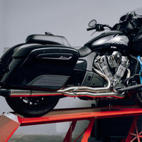 Sawicki Indian Challenger Full Length Brushed Ss W/ Blk End Cap - Harddrive Products