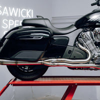 Sawicki Indian Challenger Full Length Cannon Brushed Ss - Harddrive Products