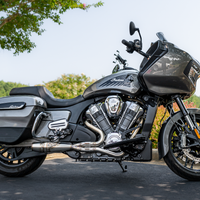 Sawicki Indian Challenger Shorty Cannon Brushed Ss - Harddrive Products