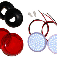 Namz Custom Cycle Indian Rear Red Led Turn Signl 14-18 Except Scout/rm - Harddrive Products