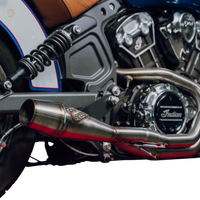 Sawicki Indian Scout Shorty Cannon Brushed Ss - Harddrive Products