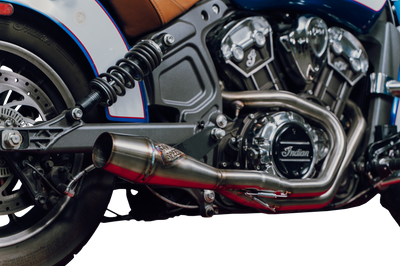 Sawicki Indian Scout Shorty Cannon Brushed Ss - Harddrive Products