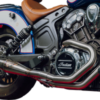 Sawicki Indian Scout Shorty Cannon Brushed Ss - Harddrive Products