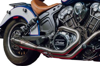 Sawicki Indian Scout Shorty Cannon Brushed Ss - Harddrive Products
