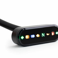 Koso Indicator Light Display Meter Black - Street Collection