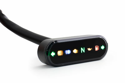 Koso Indicator Light Display Meter Black - Street Collection