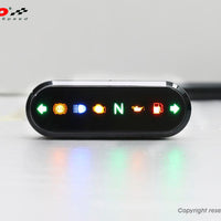 Koso Indicator Light Display Meter Black - Street Collection