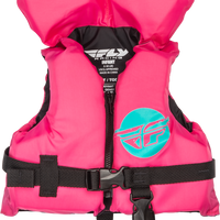 Fly Racing Infant Flotation Vest Neon Pink/teal - Red/White / Watercraft Collection