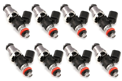 Injector Dynamics 1340cc Injectors-48mm Length - 14mm Grey Top - 15mm (Orange) Low O-Ring (Set of 8) - Fuel Delivery